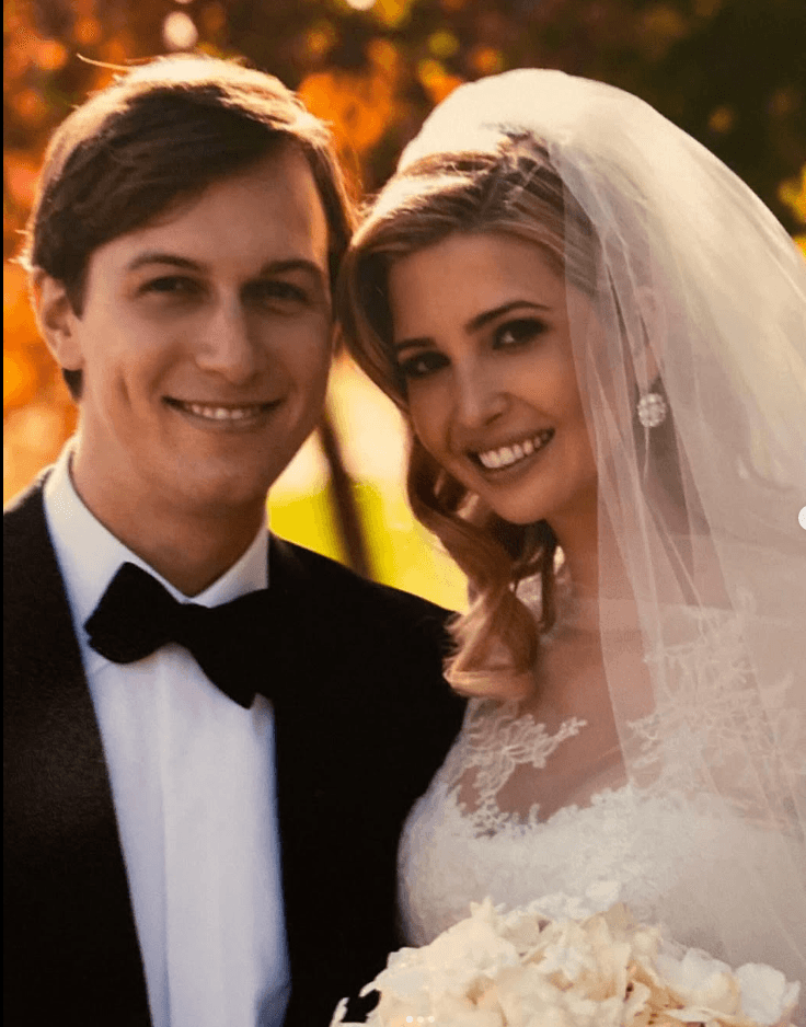 Moment image for Ivanka Trump and Jared Kushner's marriage 