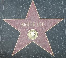 Bruce Lee's Star on Hollywood Walk of Fame
