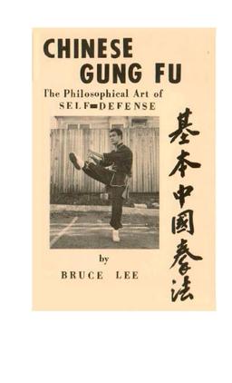 Bruce Lee's first book published