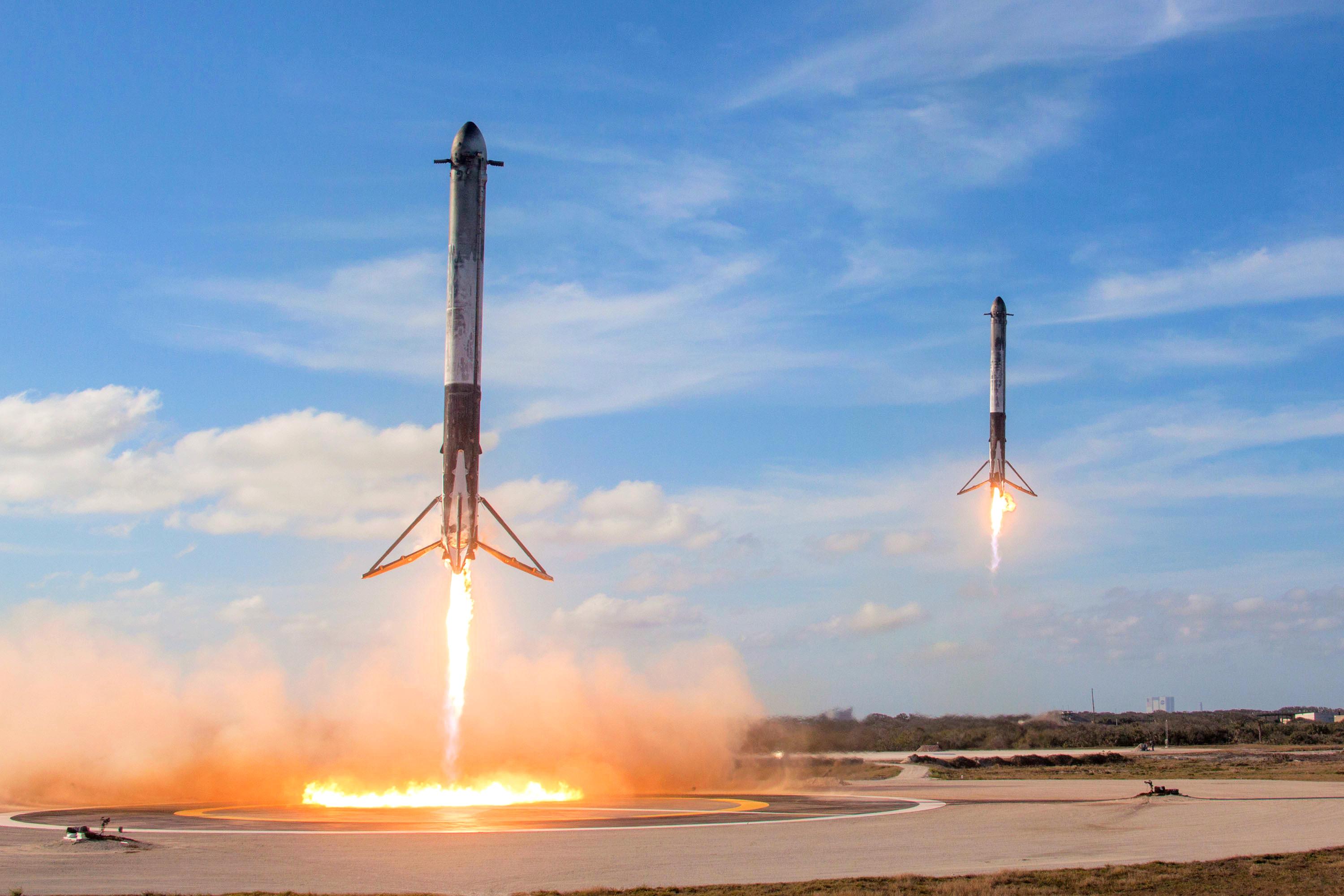 Moment image for Founded SpaceX with the goal of reducing space transportation costs