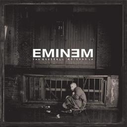 Eminem's "The Marshall Mathers LP" album: intense, raw, controversial, and globally successful.