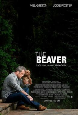 Moment image for Jodie Foster's "The Beaver": Challenging drama on mental health with dual roles.