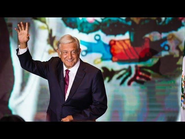 Moment image for López Obrador wins the presidencial election
