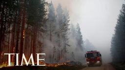 Forest fires escalate in Sweden amid over 60 ongoing blazes from prolonged heatwave impact.