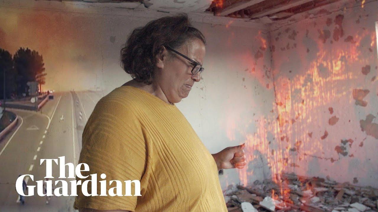 Moment image for Tragic forest fires in June 2017 bring loss of life and property devastation.