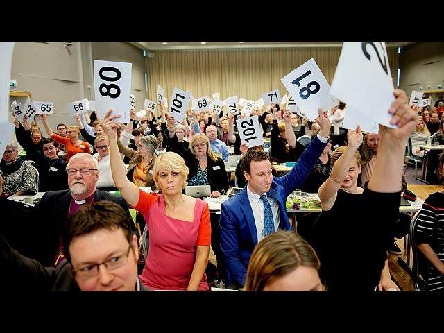 Moment image for Same-sex marriage approved, granting equal marriage rights in Norway.