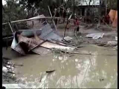 Moment image for Cyclone Sidr causes widespread devastation in the country.