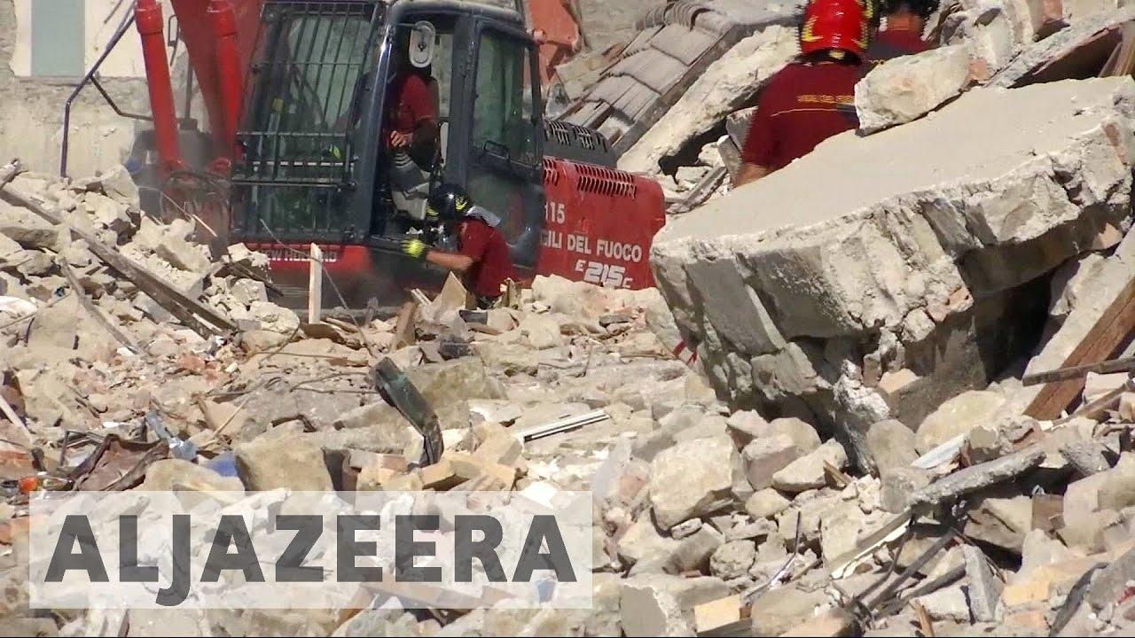 Moment image for Central Italy devastated by earthquake with 299 casualties, tragedy strikes in the region.