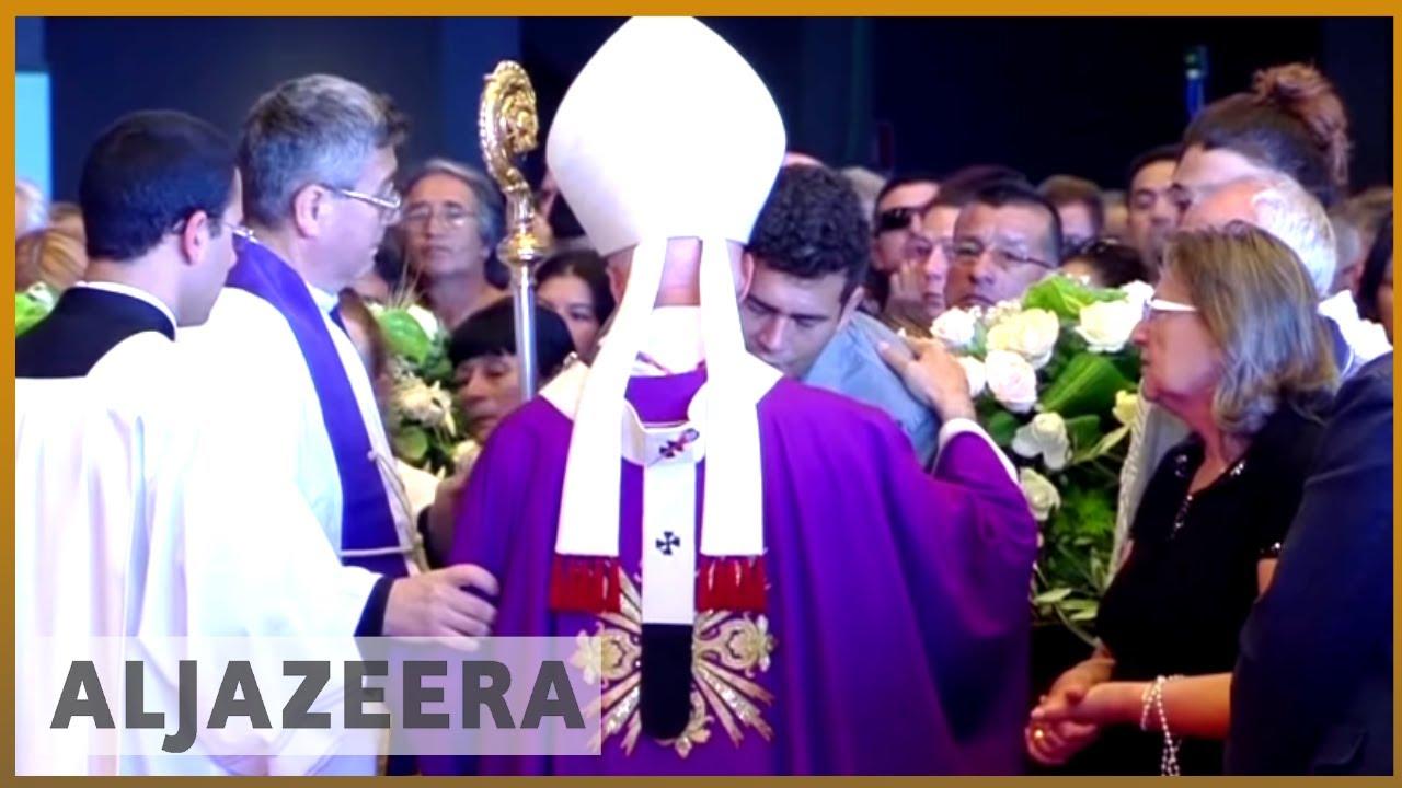 Moment image for A bridge collapses in Genoa claims 43 lives