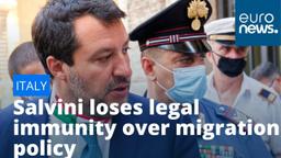 Matteo Salvini criticizes judges for handling migrant ship issue.