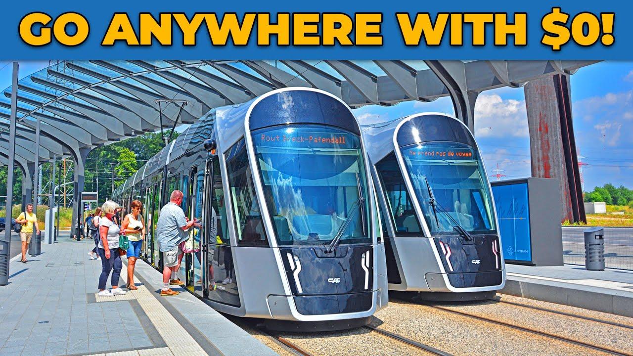 Moment image for Luxembourg Launches Free Public Transport