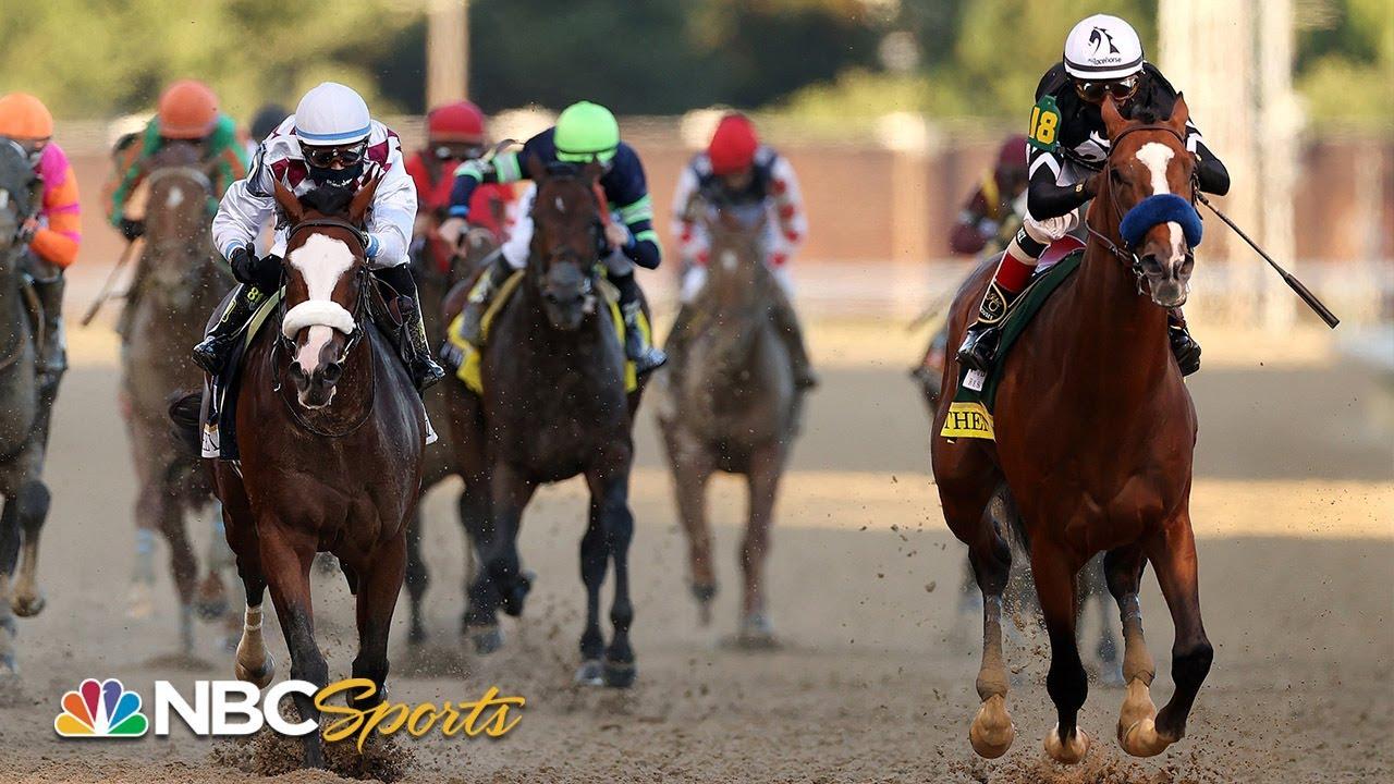 Moment image for Authentic makes history with Velazquez, Baffert, Spendthrift Farm in 1+1⁄4 miles race.