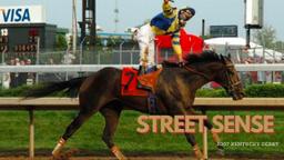 Street Sense wins the race at Churchill Downs with Calvin Borel riding for Carl Nafzger.