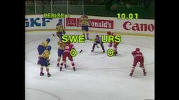 Soviet Union wins gold, Sweden silver, Czechoslovakia bronze at championships held in Sweden.