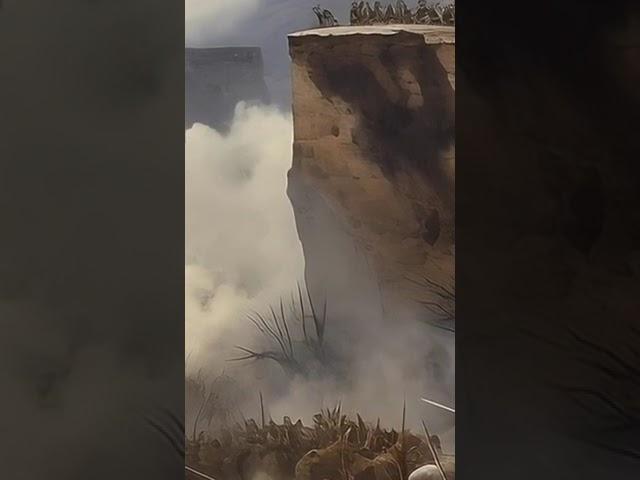 Moment image for Ras Marye defeats Gugsa in Battle of Debre Tabor during power struggle.