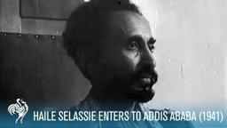 Emperor Haile Selassie's exile and return to Ethiopia