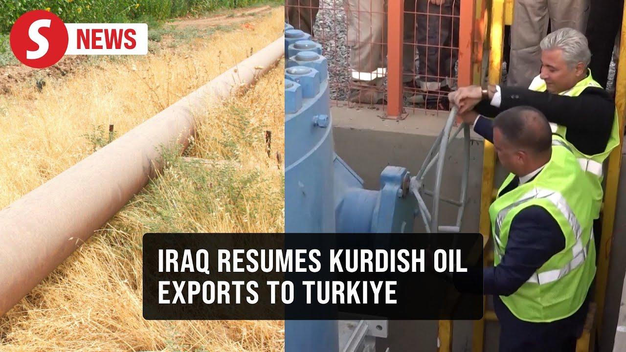 Moment image for Iraq resumes oil exports to Turkey via Kirkuk–Ceyhan Pipeline after two-year halt