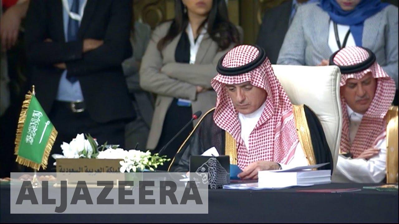 Moment image for Arab League Summit convenes to address regional concerns with Arab world leaders in attendance.