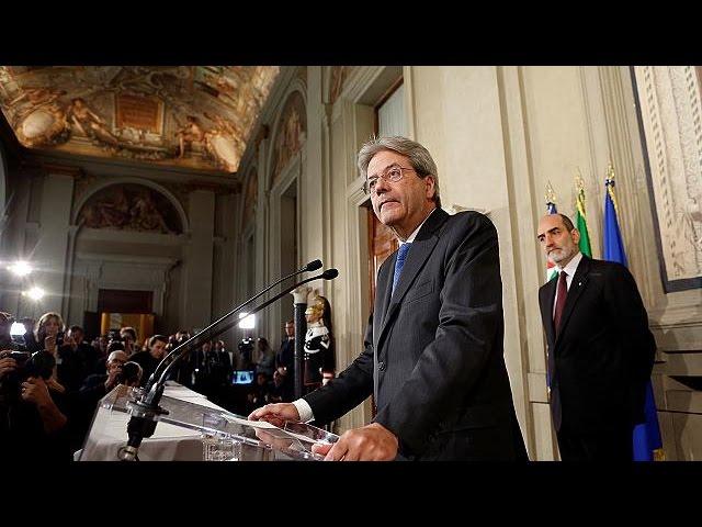 Moment image for Paolo Gentiloni becomes the prime minister representing Democratic Party