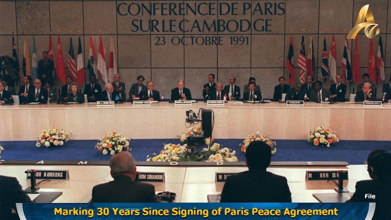 Moment image for Peace Accord Ends Cambodian Civil War