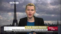 France starts withdrawal; African peacekeepers take over from French troops.