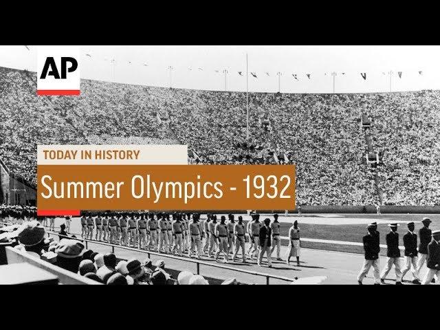 Moment image for United States, Los Angeles Olympics from 30-Jul-1932 to 14-Aug-1932