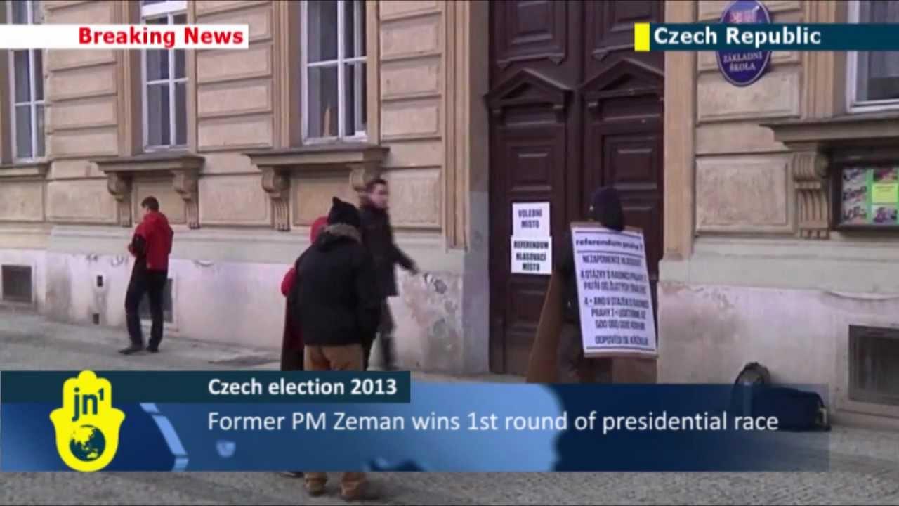 Moment image for Milos Zeman Elected President