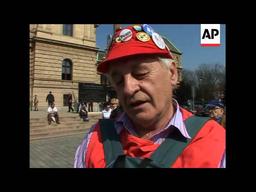 Protests against US radar base plans in Prague