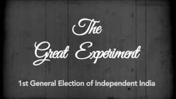 General Elections: Inception of Democracy