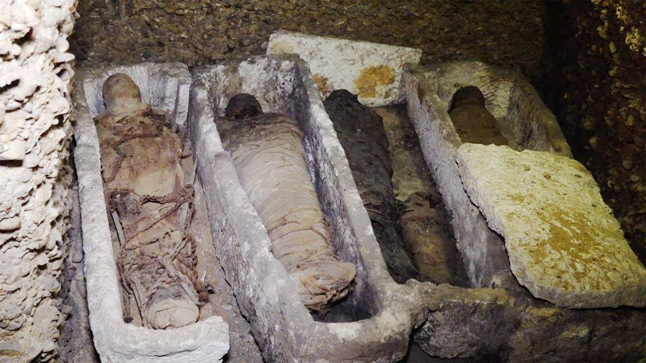 Moment image for Discovery of Forty Mummies at Tuna al-Gabal