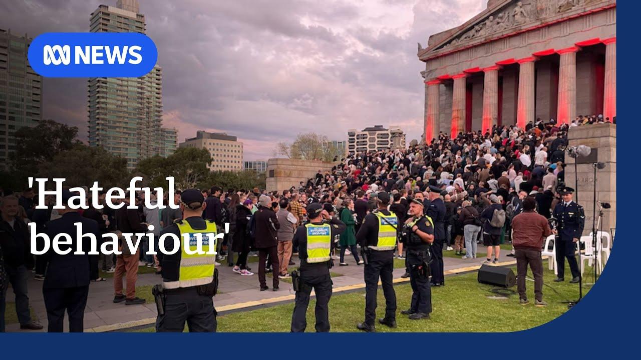 Moment image for Neo-Nazis Disrupt ANZAC Dawn Service, Cancel Welcome to Australia