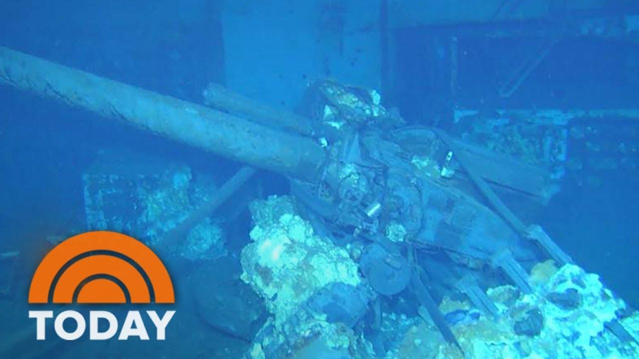 Moment image for Discovery of USS Indianapolis Wreckage: 18,000 Feet Deep, 72 Years Later