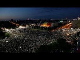 Nationwide protests against government corruption and economic policies surge in Romania.
