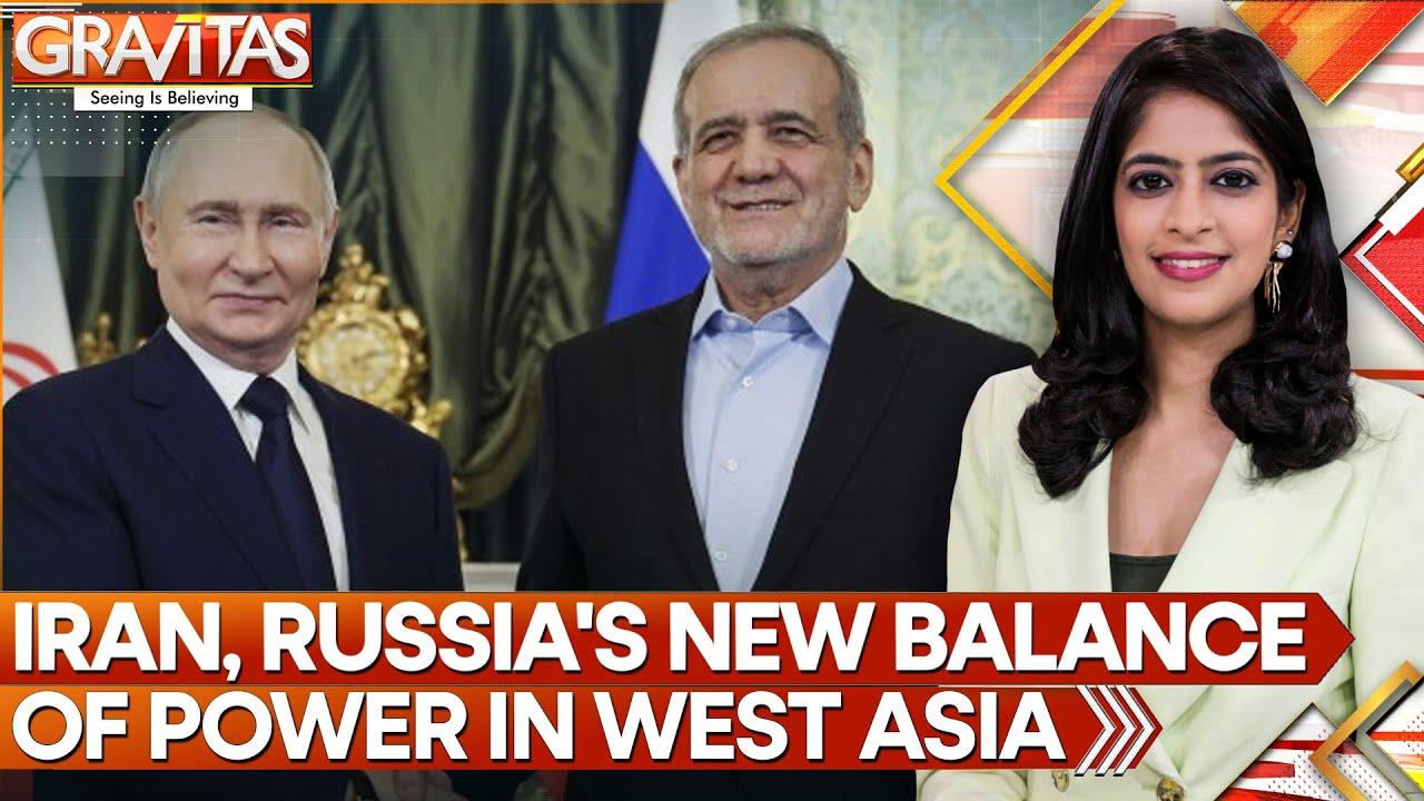 Moment image for President Pezeshkian signs comprehensive strategic partnership treaty with Russia