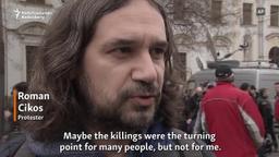 Protests erupt after journalist's murder