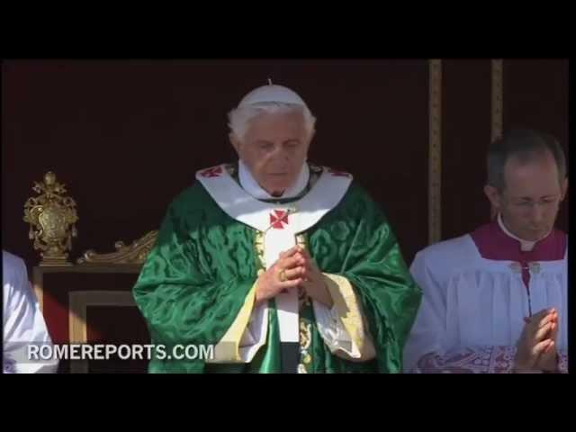 Moment image for Year of Faith Opening by Pope Benedict XVI