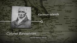 Singapore's beginnings as a British trading post.