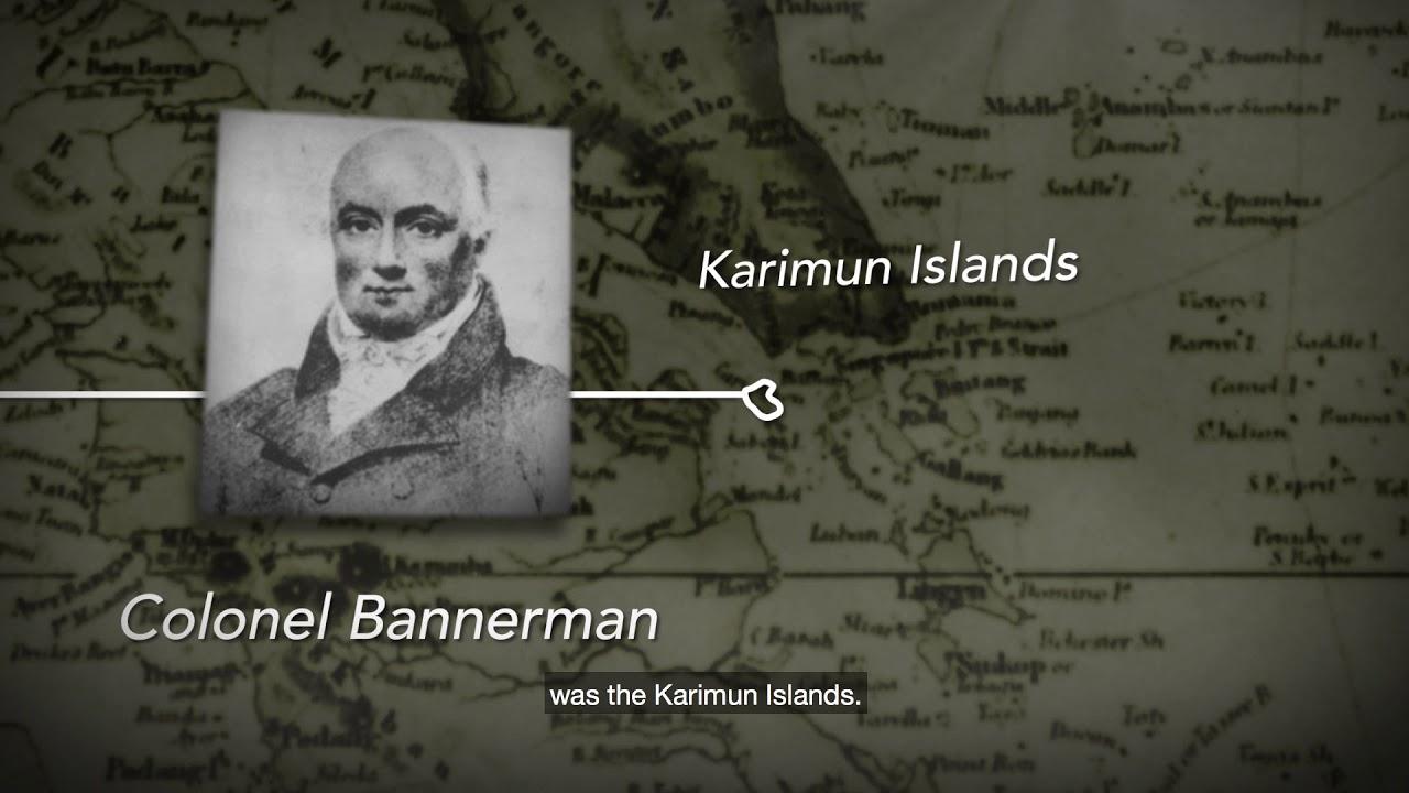 Moment image for Singapore's beginnings as a British trading post.