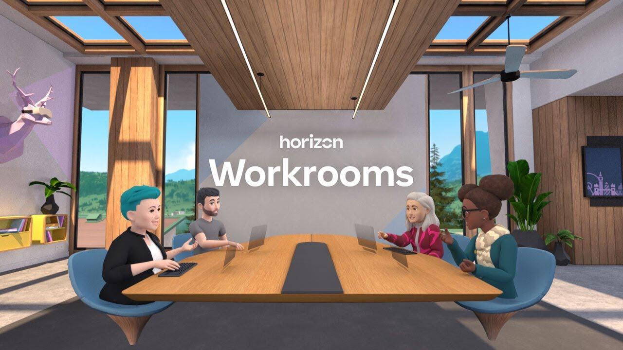 Moment image for Meta launched Horizon Workrooms for virtual reality collaboration