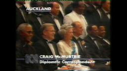 The Commonwealth Heads of Government Meeting took place in Auckland
