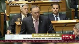 New Zealand sends troops to train Iraqi soldiers against ISIS