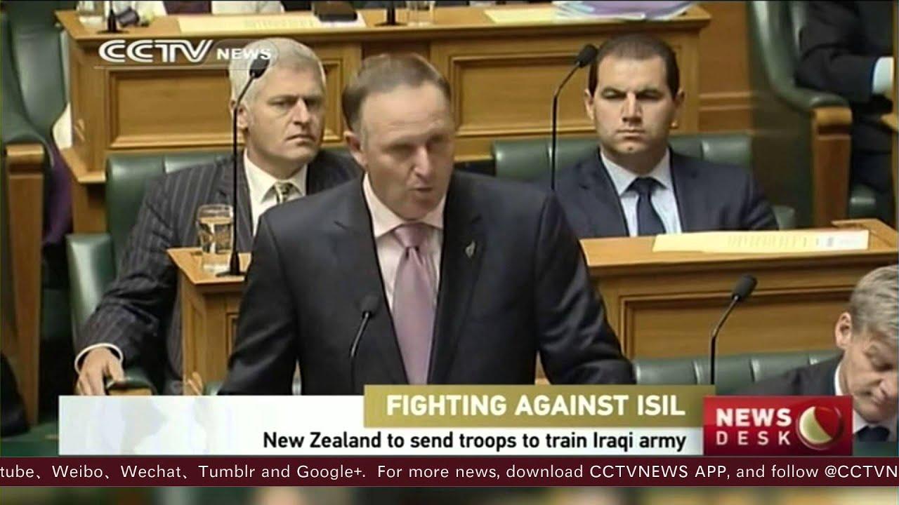 Moment image for New Zealand sends troops to train Iraqi soldiers against ISIS