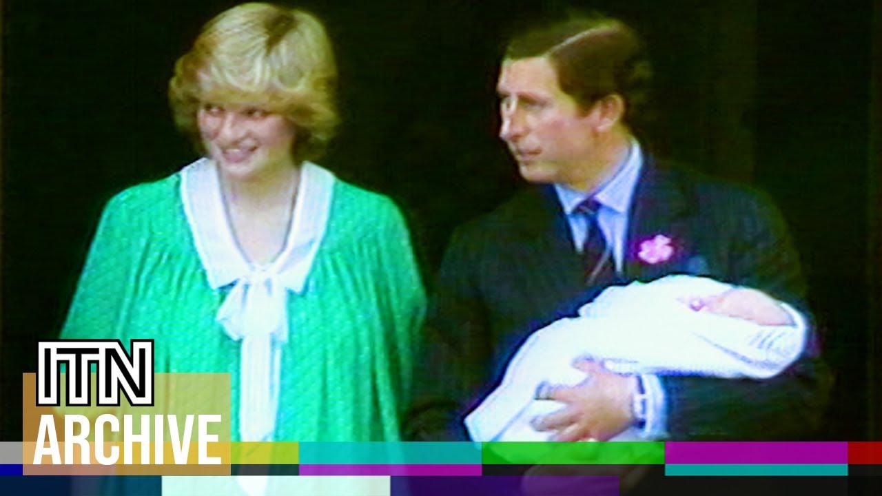 Moment image for Son Prince William born