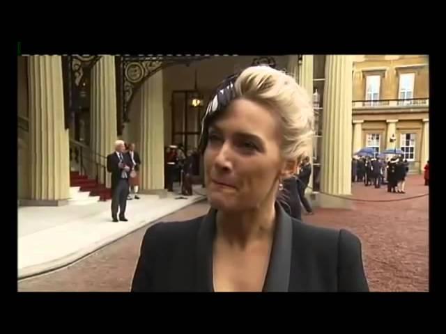 Moment image for  Kate Winslet honored with CBE for outstanding contributions to drama