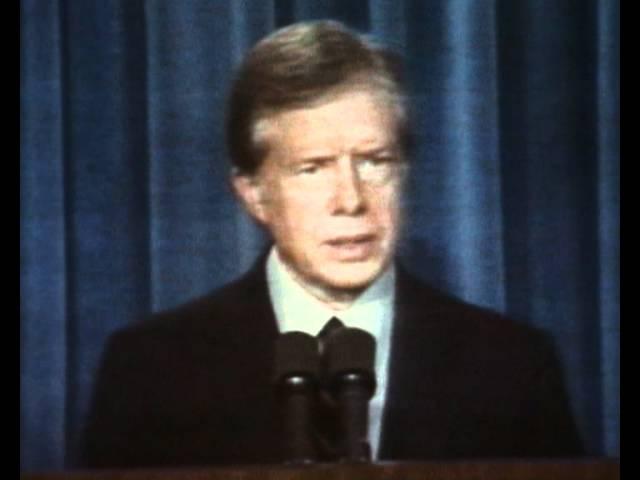 Moment image for Statement on American hostages by White House officials following their release from captivity.