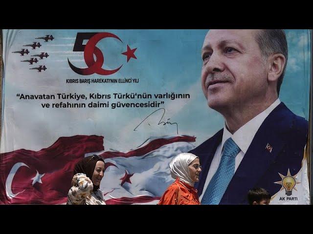 Moment image for Erdoğan Supports Two-State Solution for Cyprus