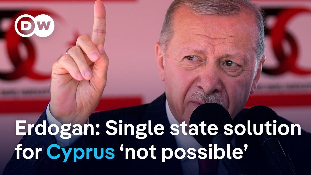 Moment image for Turkish President Rejects UN Plan for Cyprus Peace