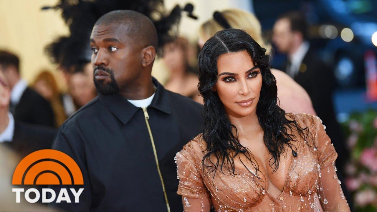 Moment image for Kim Kardashian Files for Divorce from Kanye West
