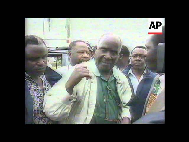 Moment image for Failed coup attempt leads to state of emergency declared by Chiluba.