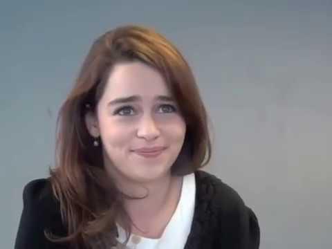 Moment image for Emilia Clarke’s audition for the role of Daenerys Targaryen in *Game of Thrones*